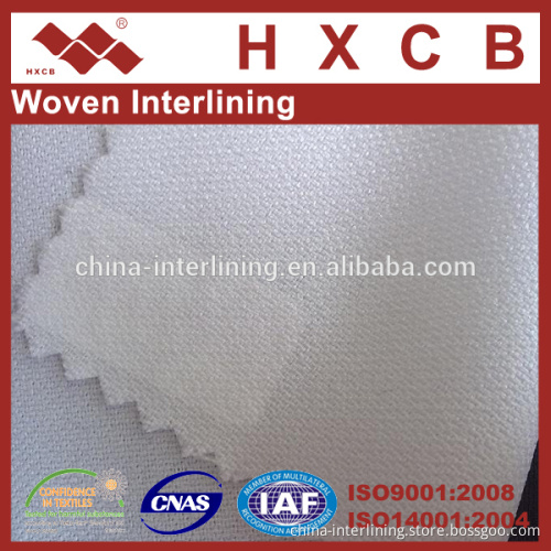 shirt collar fusing interlining/interlining fabric/interlining